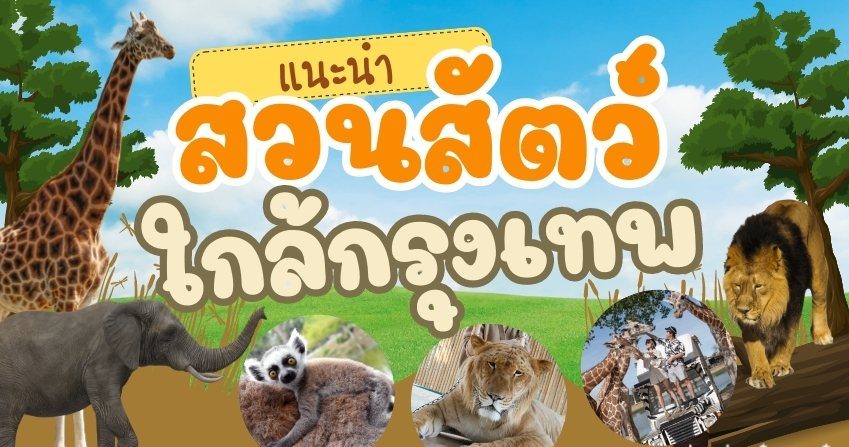 แนะนำ สวนสัตว์ใกล้กรุงเทพ